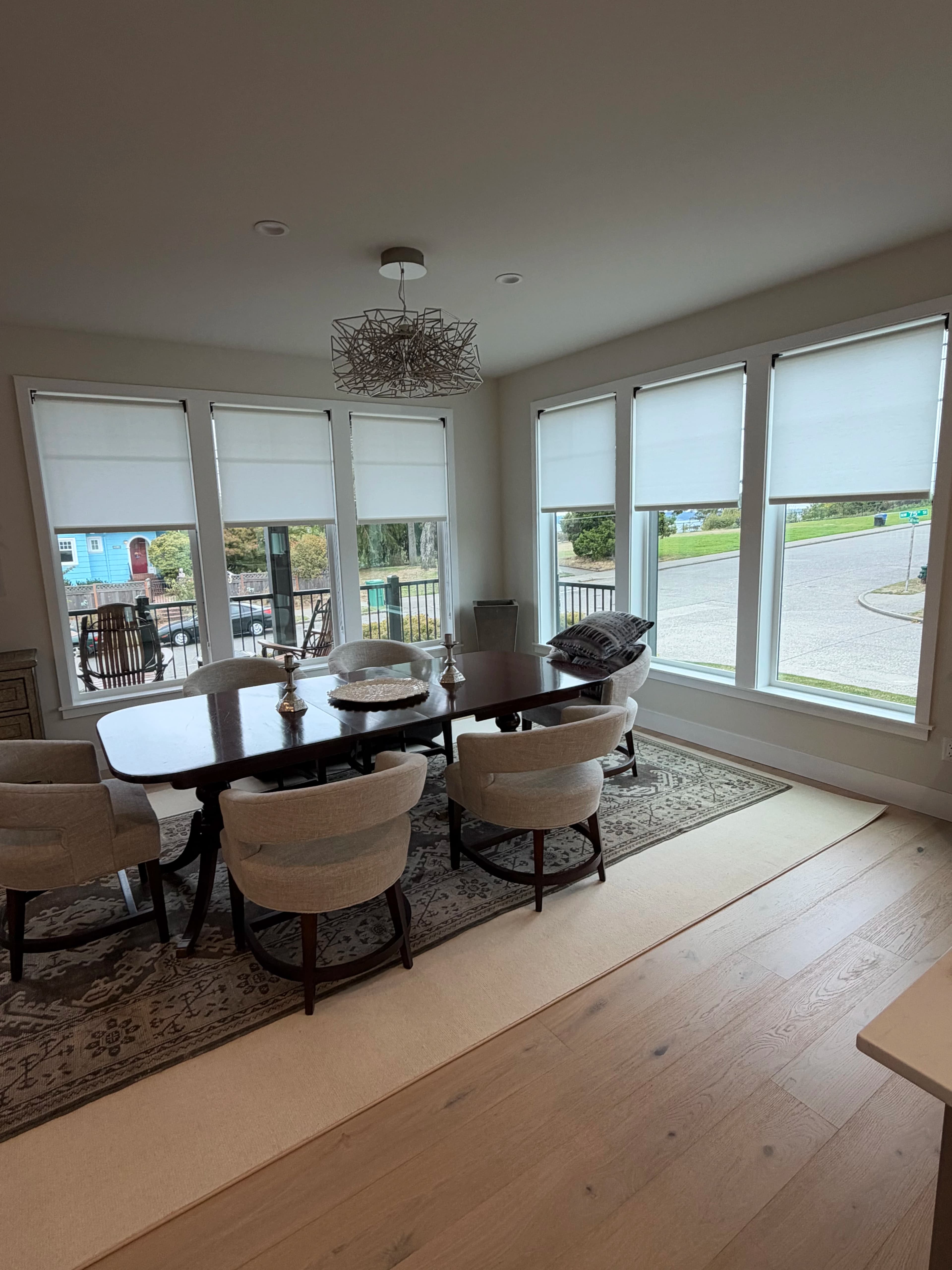 Professional window treatment installation by ZP Shades